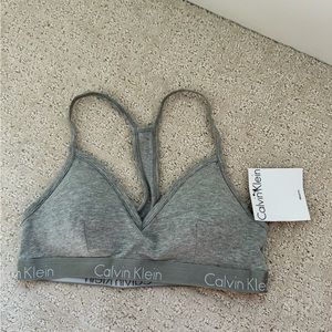 NWOT Calvin Klein Bralette